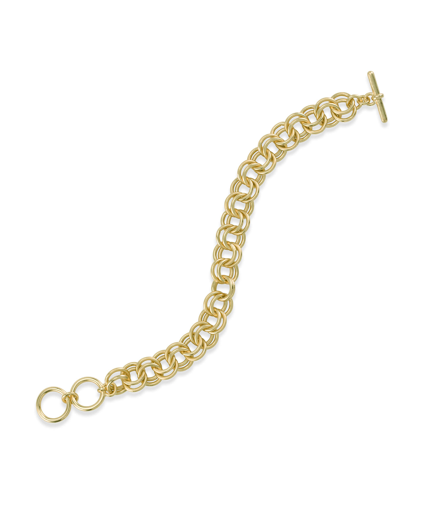 Double Link Toggle Bracelet in Gold Kendra Scott