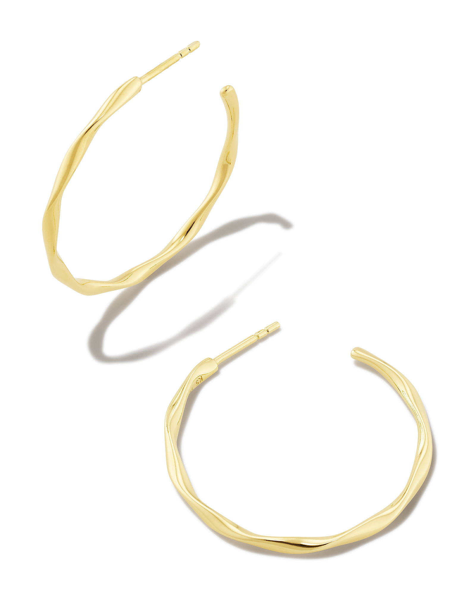 Aspen Hoop Earrings in 18k Gold Vermeil | Kendra Scott