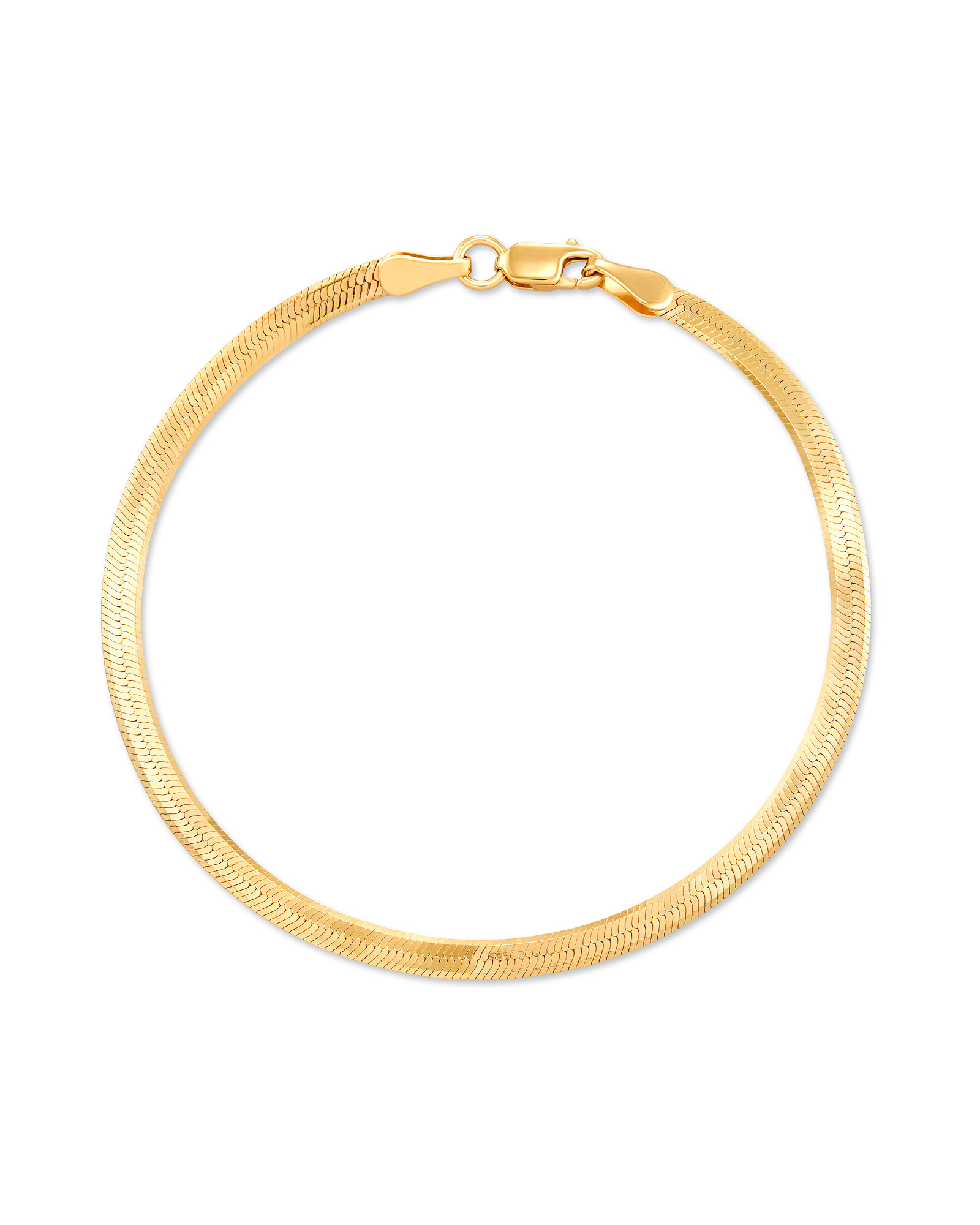 Gold Snake Chain Bracelet Waterproof | Rani & Co.
