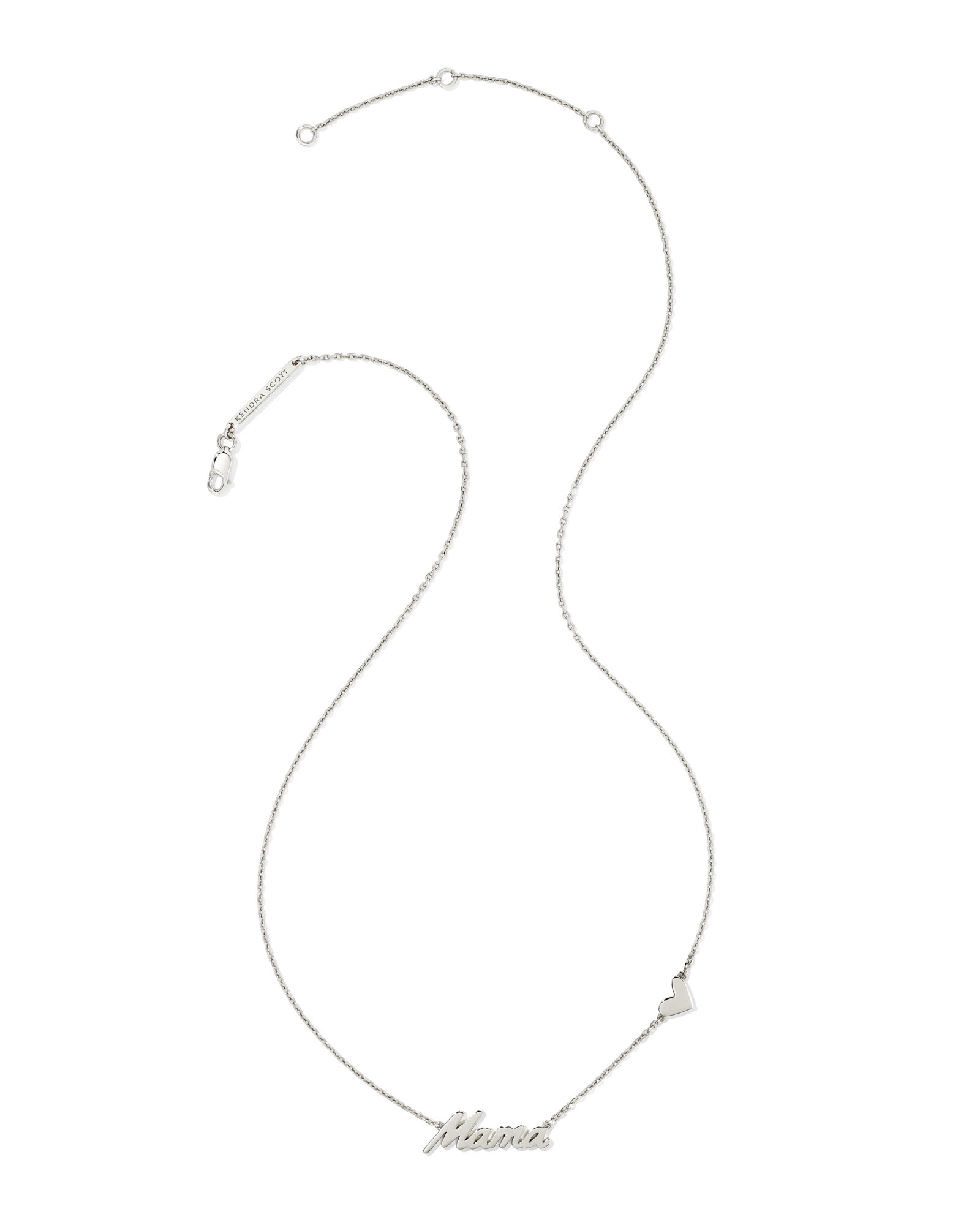 Mama Pendant Necklace in Sterling 