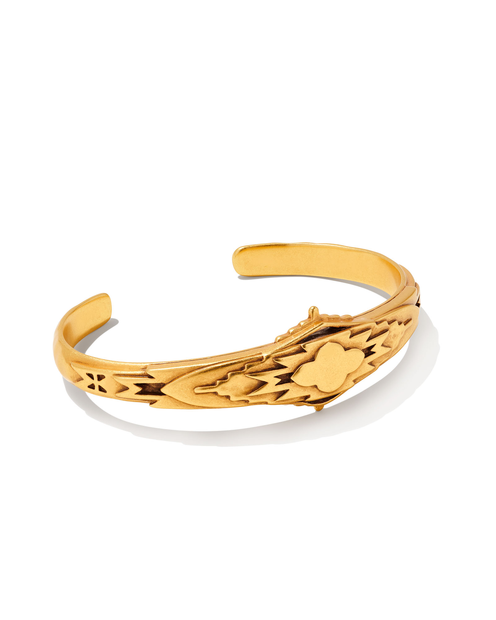 Kendra Scott Iris Rhodium Over Brass Cuff Bracelet - Silver : Target