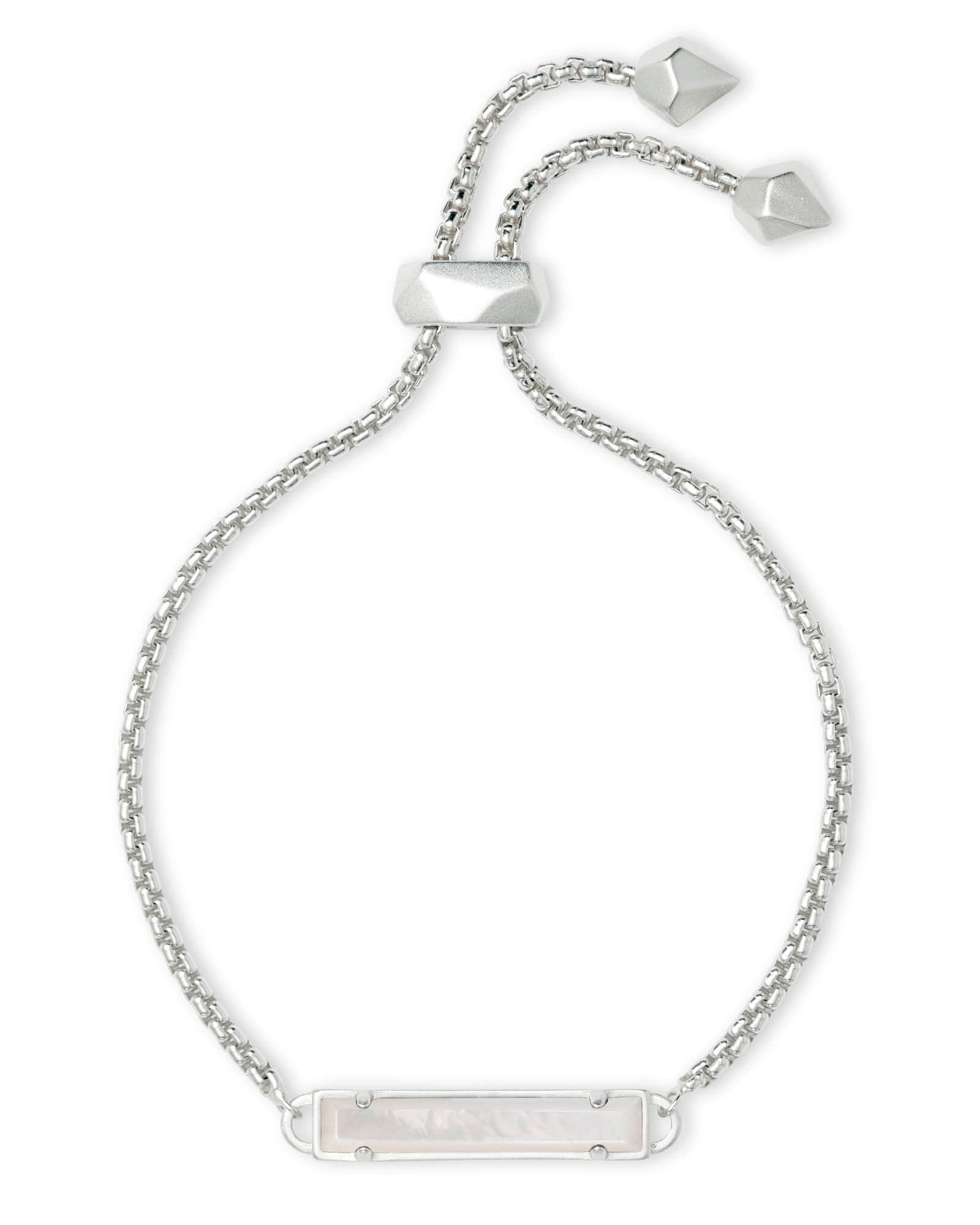 Stan Silver Chain Bracelet In Ivory Pearl Kendra Scott