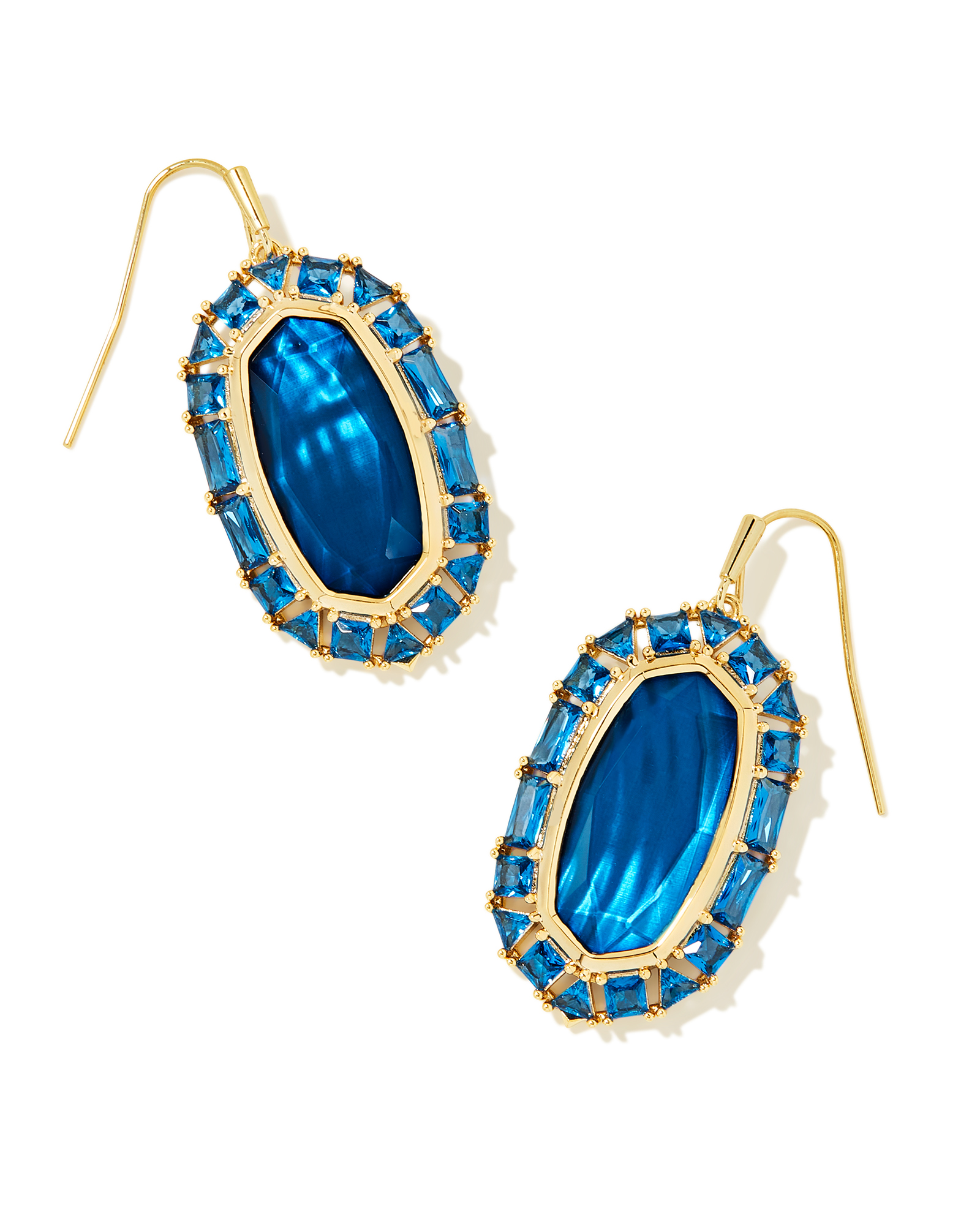 Kendra Scott Ari Gold Turquoise Earrings – Occasionally Yours