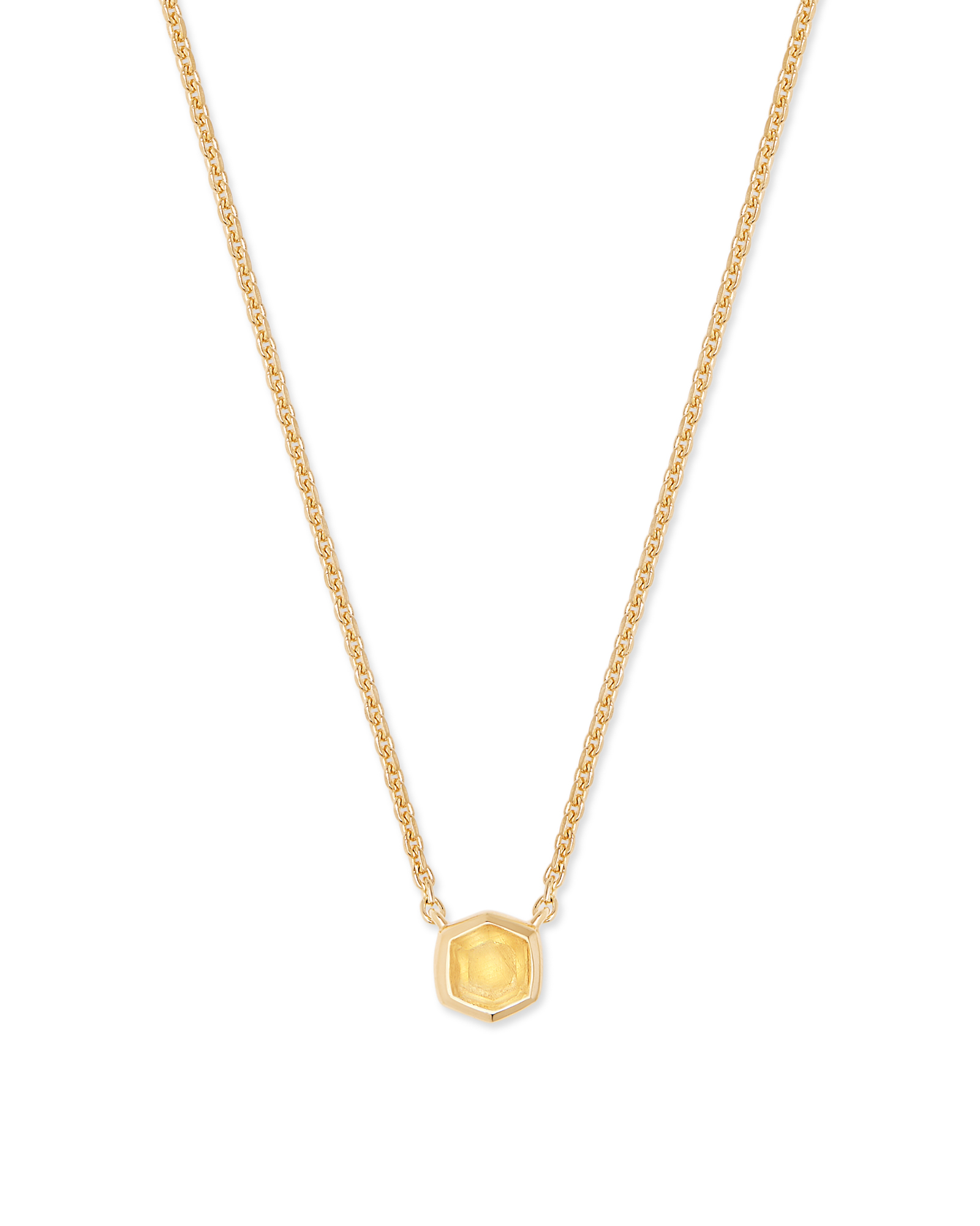 Davie 18K Gold Vermeil Pendant Necklace 