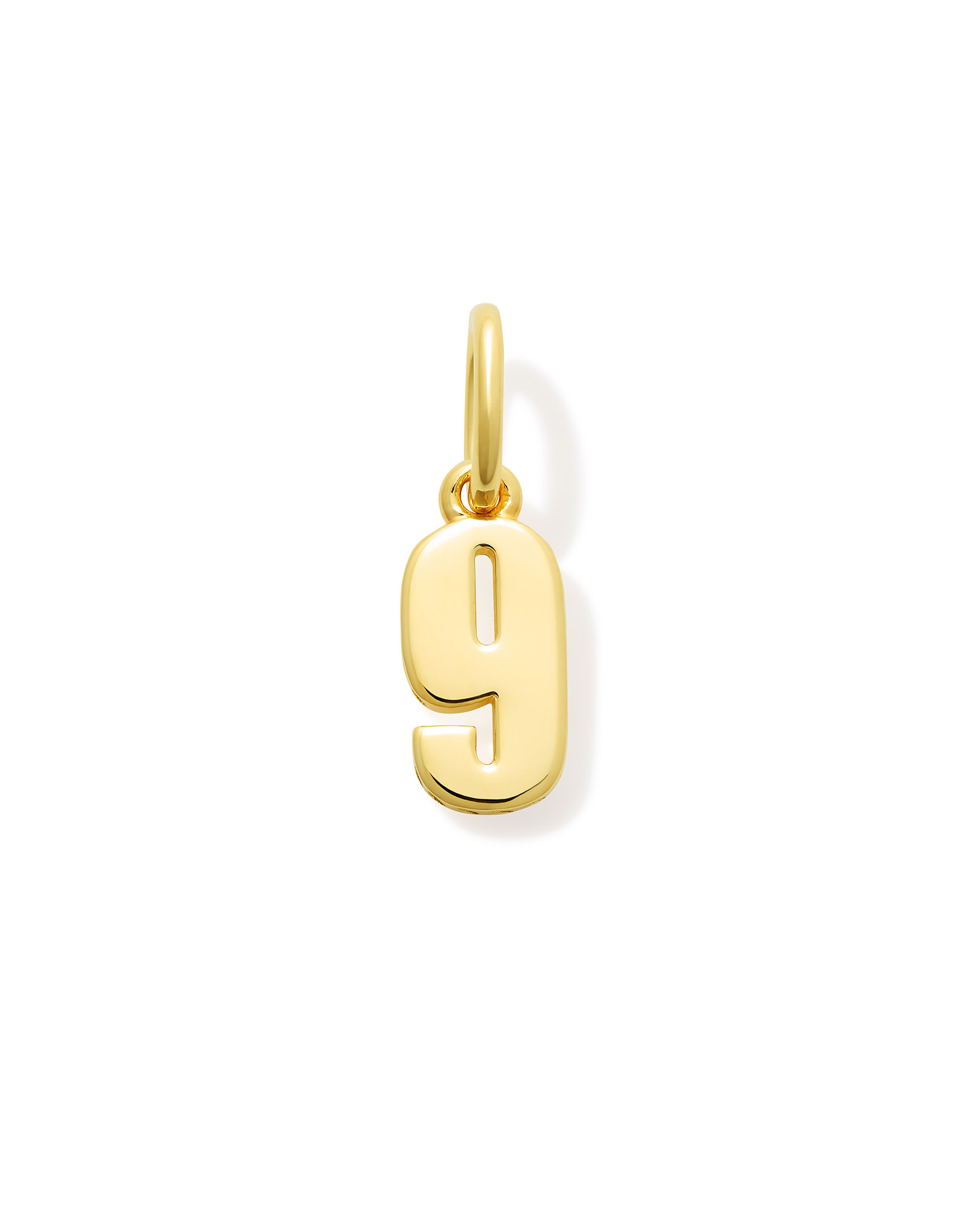 Metal Number Charm in 18k Gold Vermeil Kendra Scott