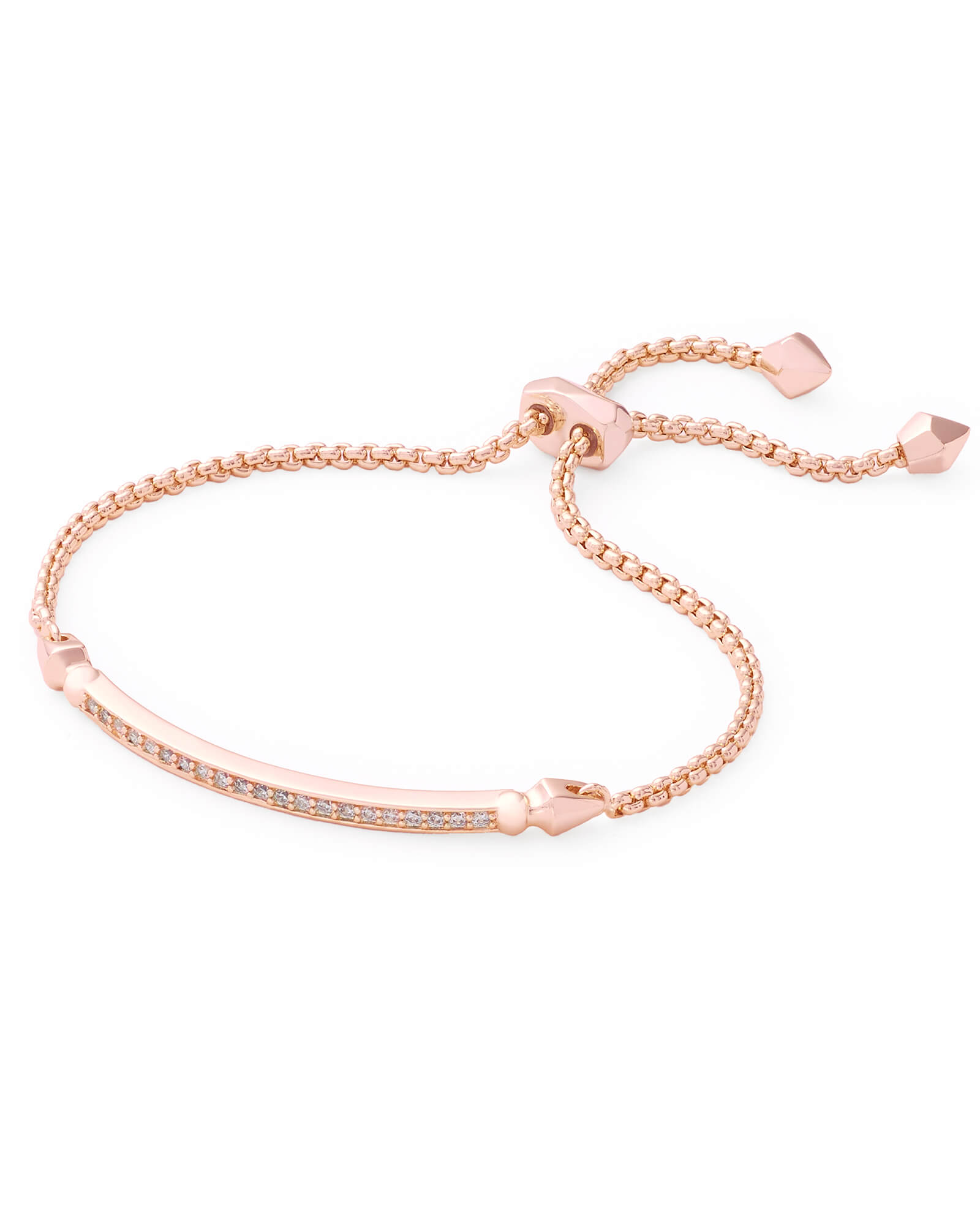 Ott Adjustable Chain Bracelet in Rose Gold | Kendra Scott