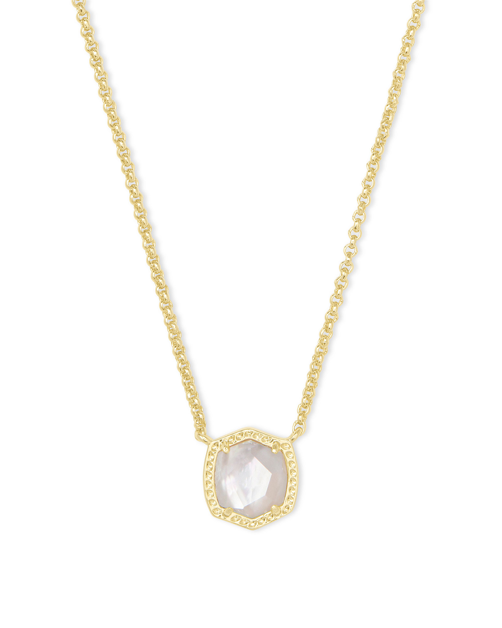 mother-of-pearl shell pendant LISA earrings
