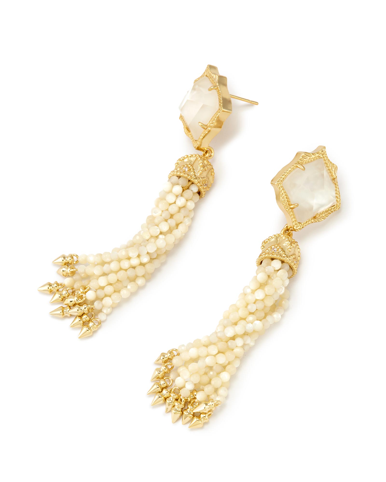 Misha Long Tassel Statement Earrings Kendra Scott