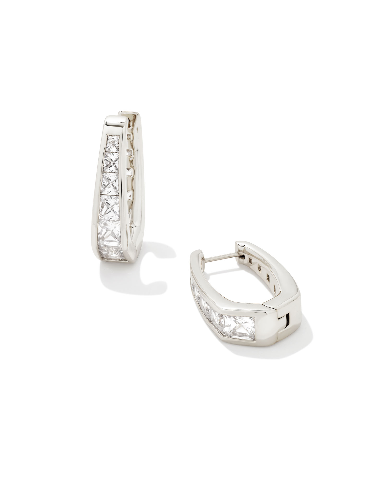 kendra scott silver hoops