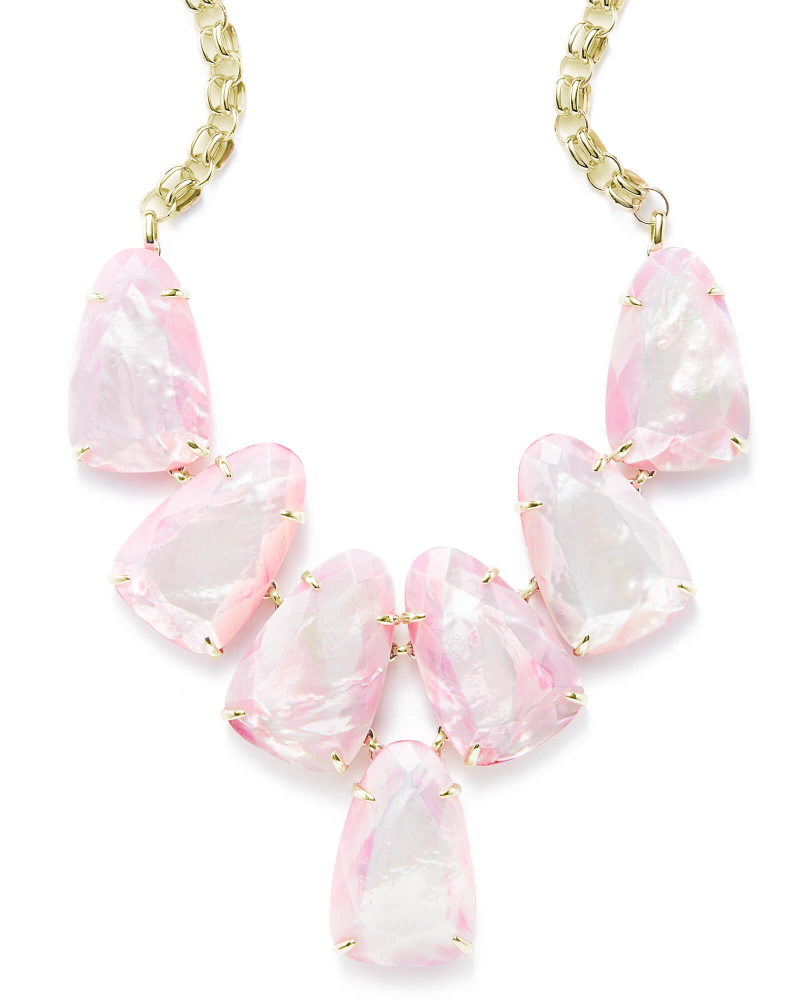 Harlow Statement Necklace in Blush Pearl Kendra Scott