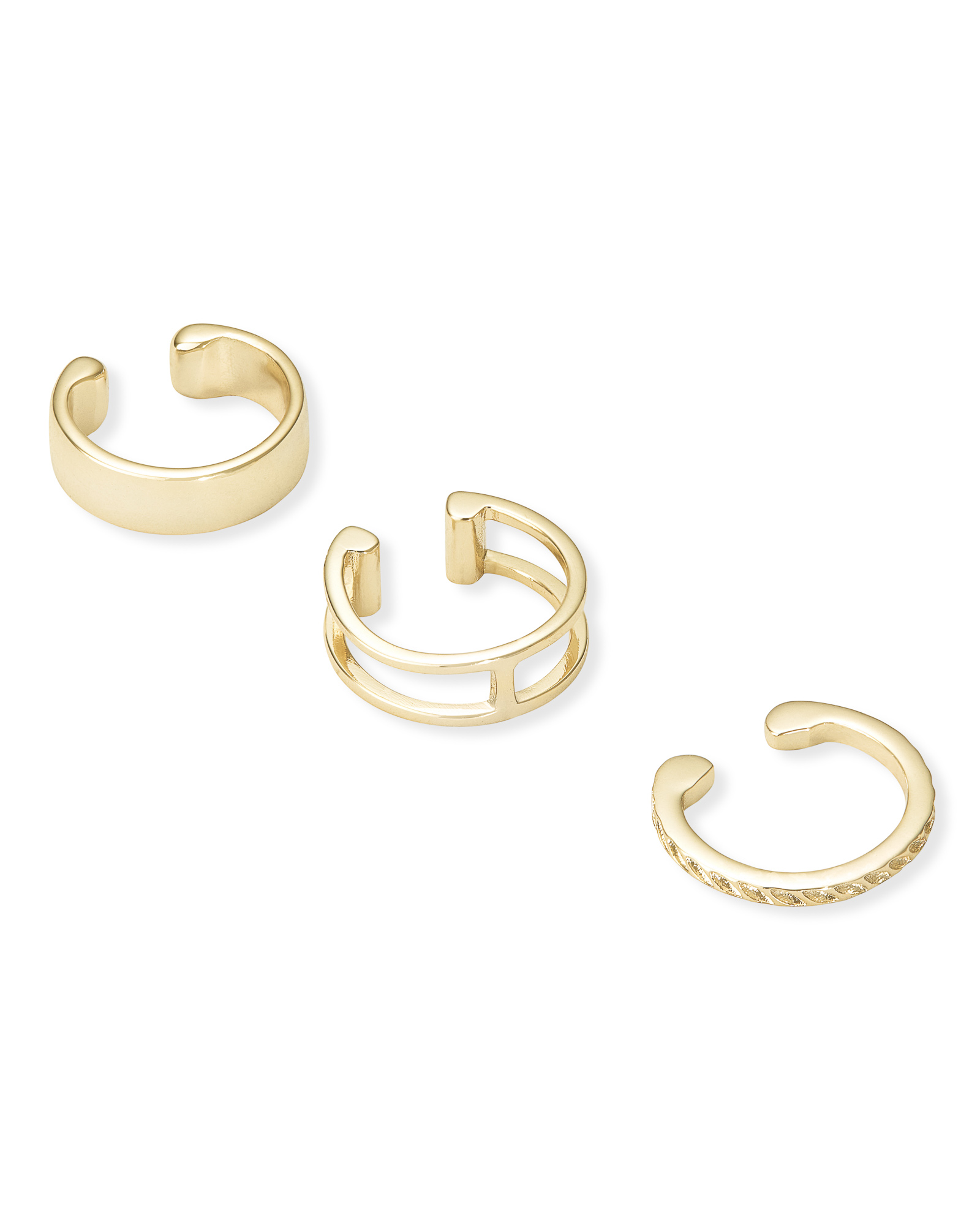 Preston Gold Ear Cuffs, adjustable Kendra Scott Jewelry