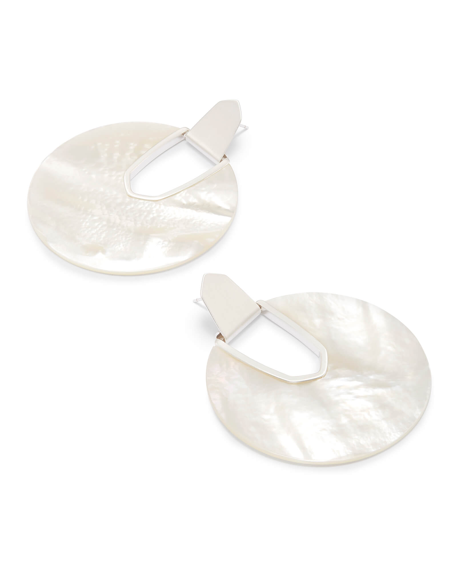 Diane Statement Earrings in Ivory Pearl Kendra Scott