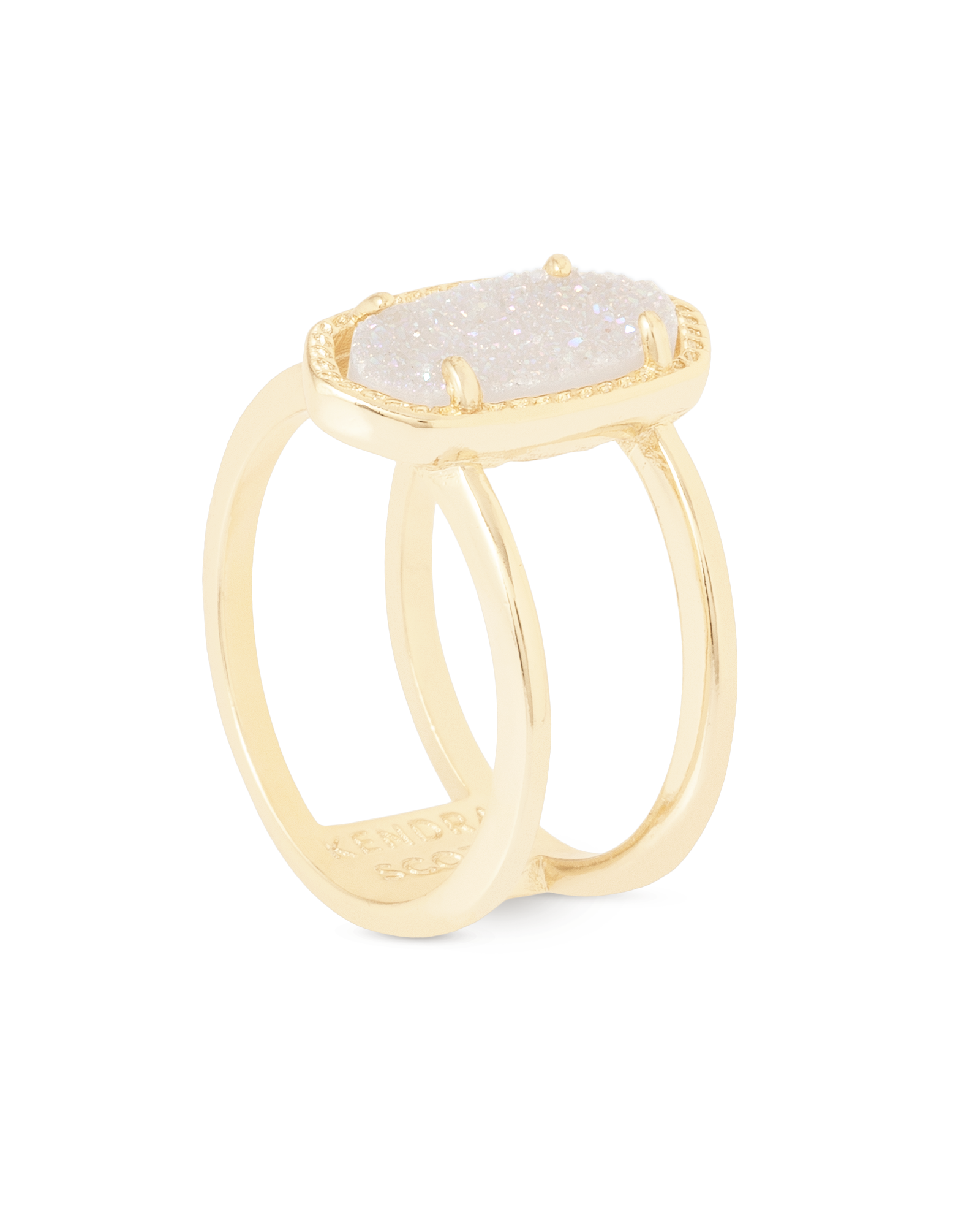 Elyse Double Band Ring in Gold Kendra Scott Jewelry