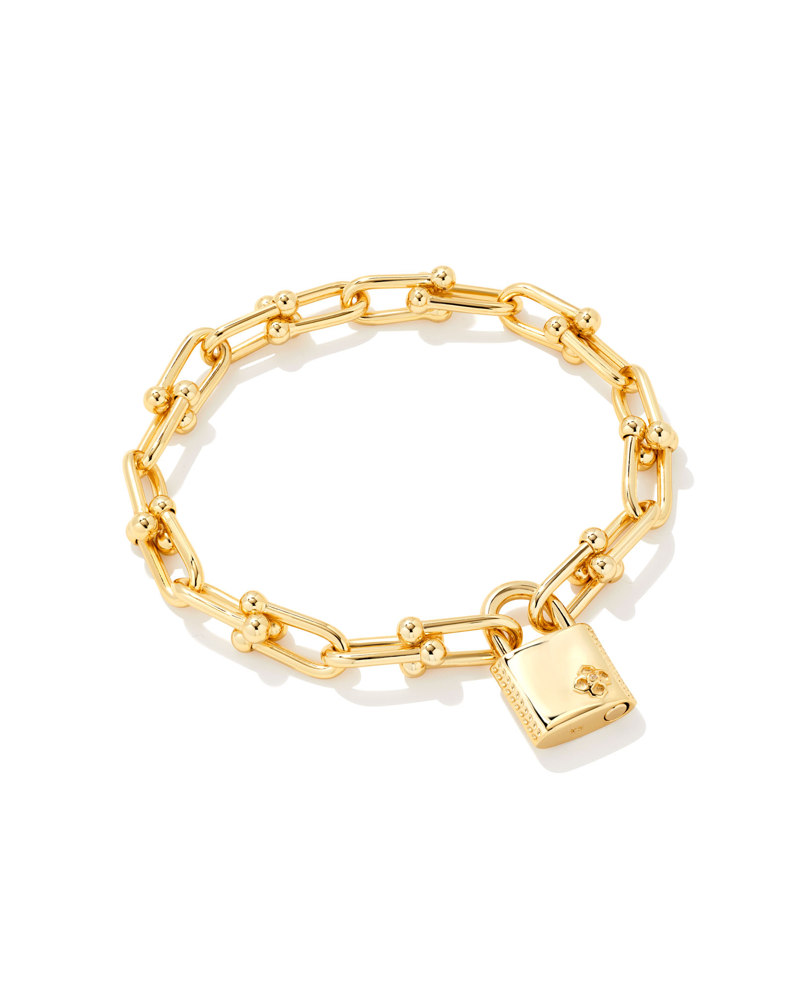 Golden Bracelette Korean Fashion New Love Lock Chain Bracelet