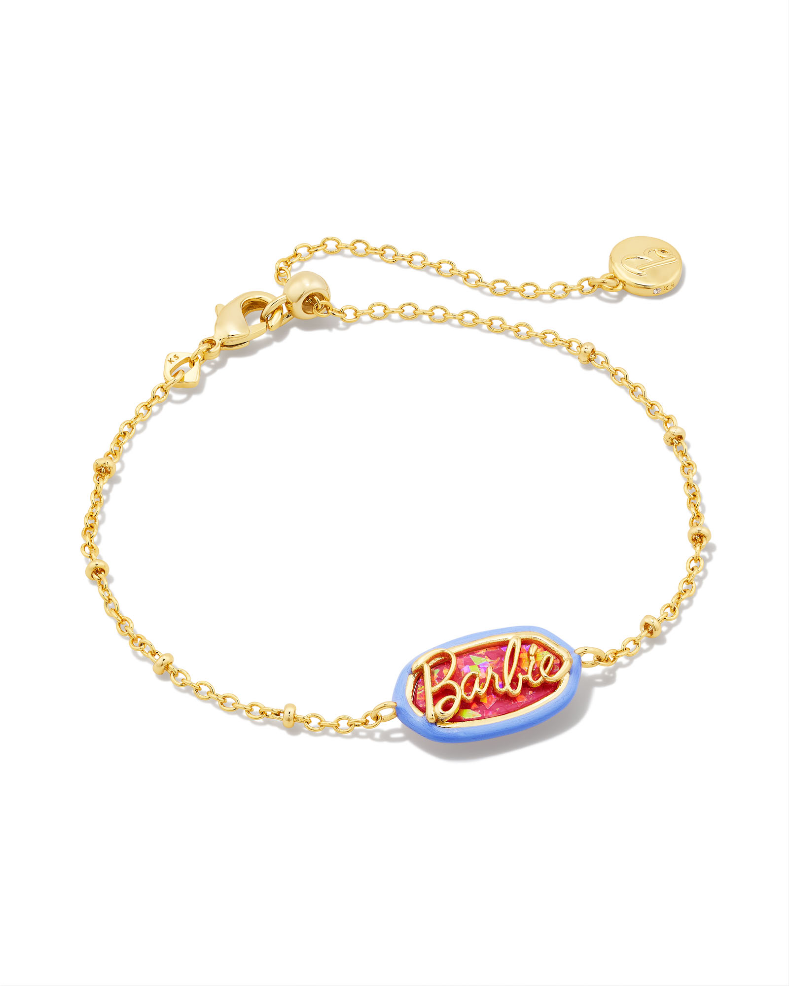 Amazon.com: Kendra Scott Everlyne Cord Friendship Bracelet in 14k  Gold-Plated Brass, Dichroic Glass: Clothing, Shoes & Jewelry