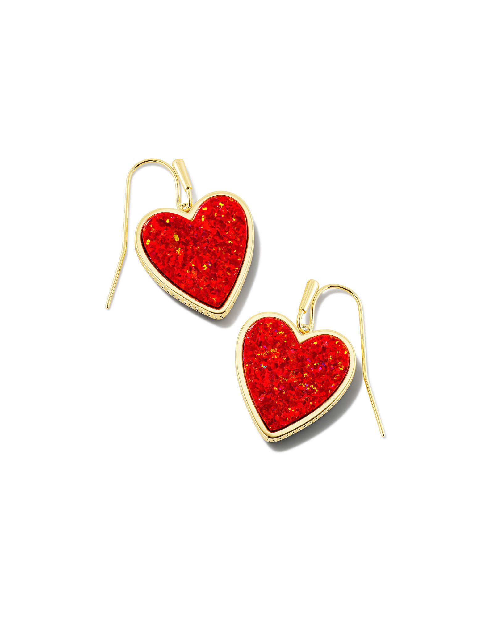 Kendra scott hotsell gold heart earrings