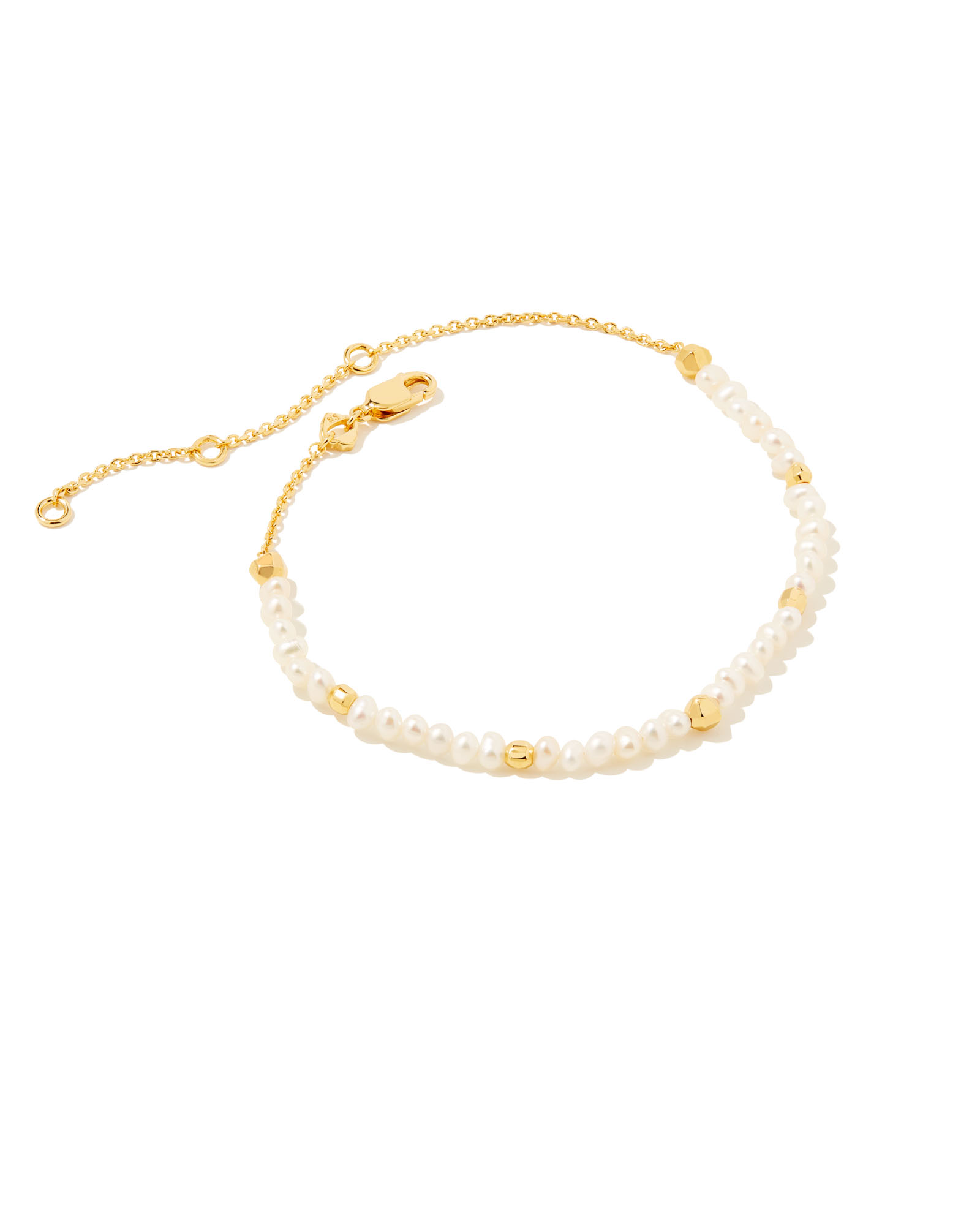 KENDRA SCOTT: GOLD ASHTON DELICATE CHAIN BRACELET main image 0
