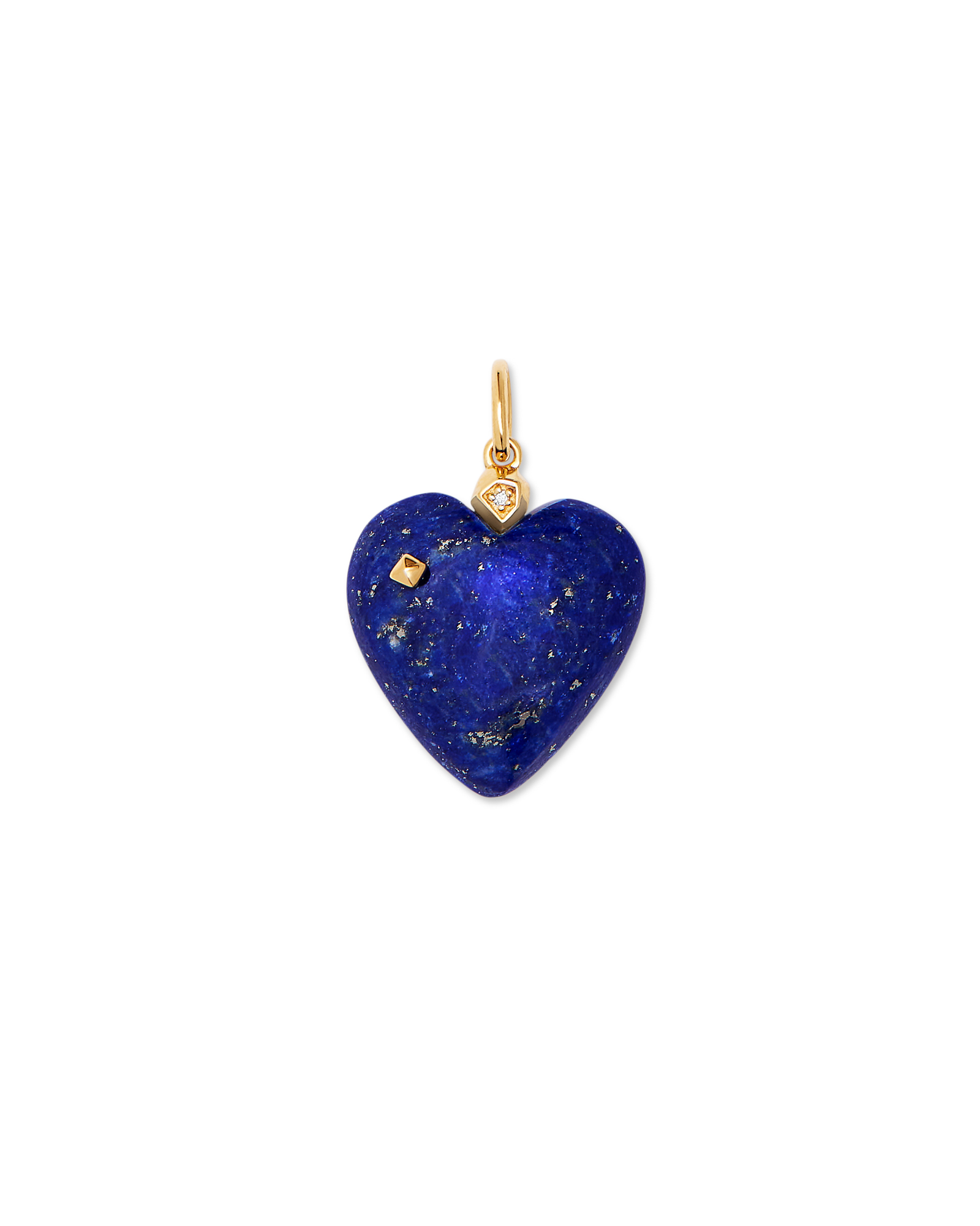 Angie Lapis Carved Heart Charm in 18K Gold Vermeil | Kendra Scott