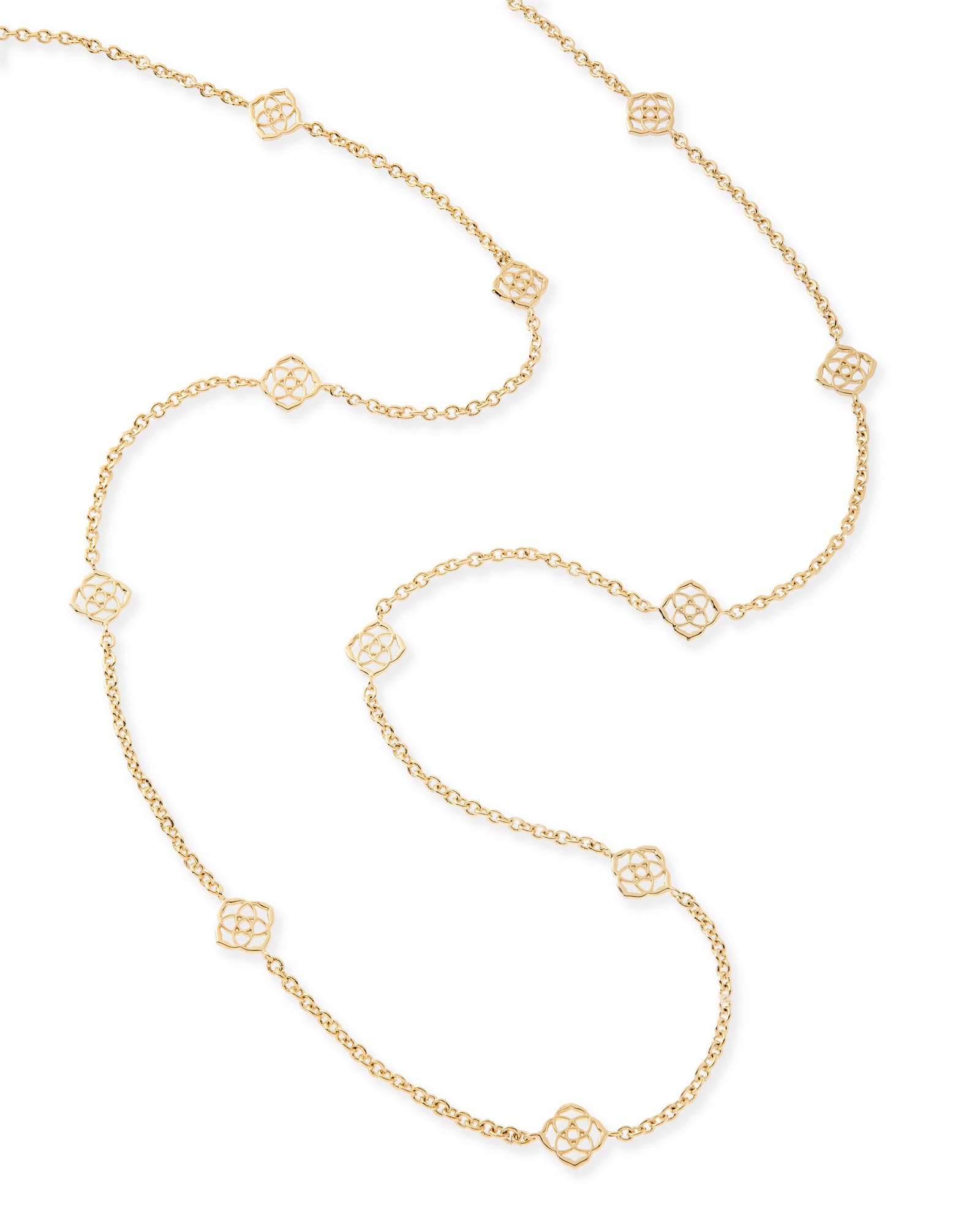 Devalyn Long Necklace in Gold Kendra Scott Jewelry