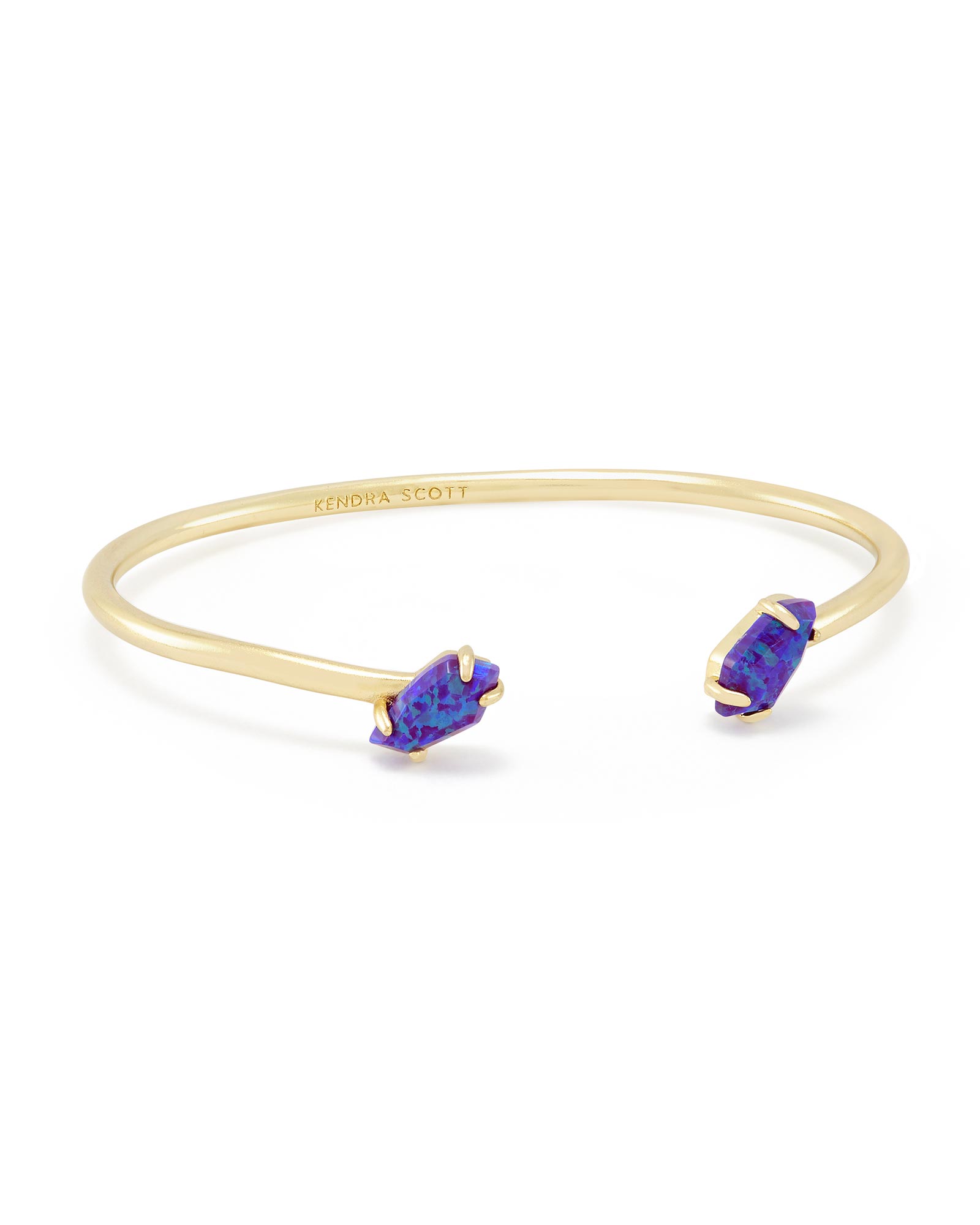 Jackson Gold Pinch Bracelet in Marine Opal | Kendra Scott