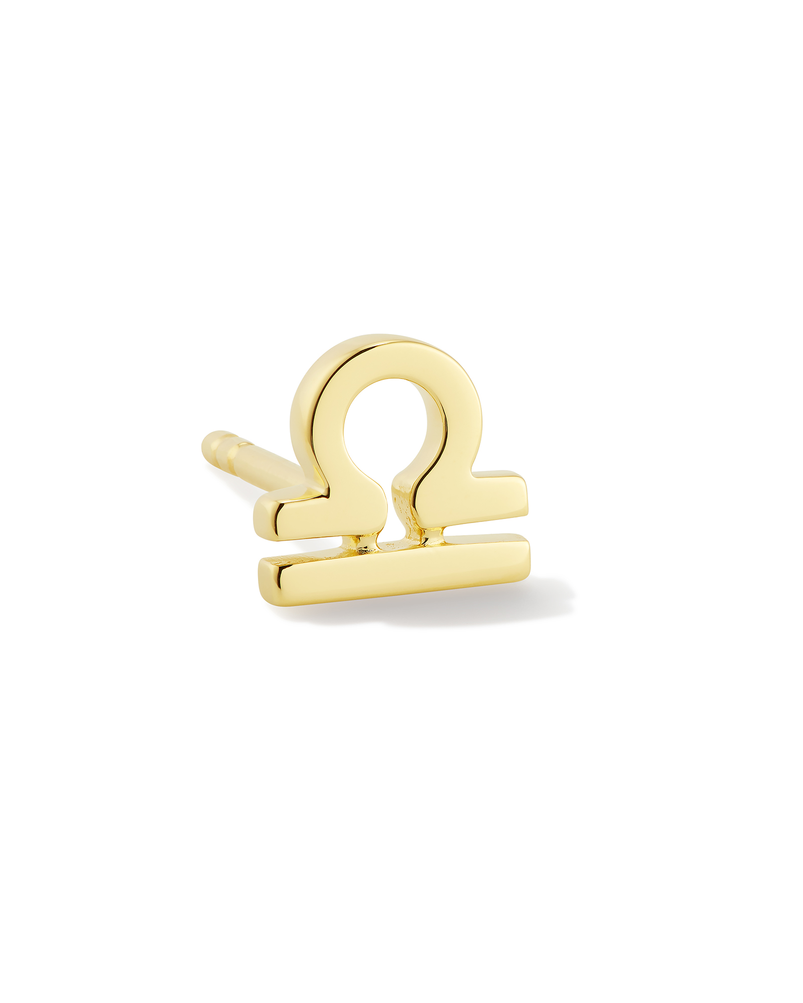 Libra Single Stud Earring in 18k Gold Vermeil | Kendra Scott