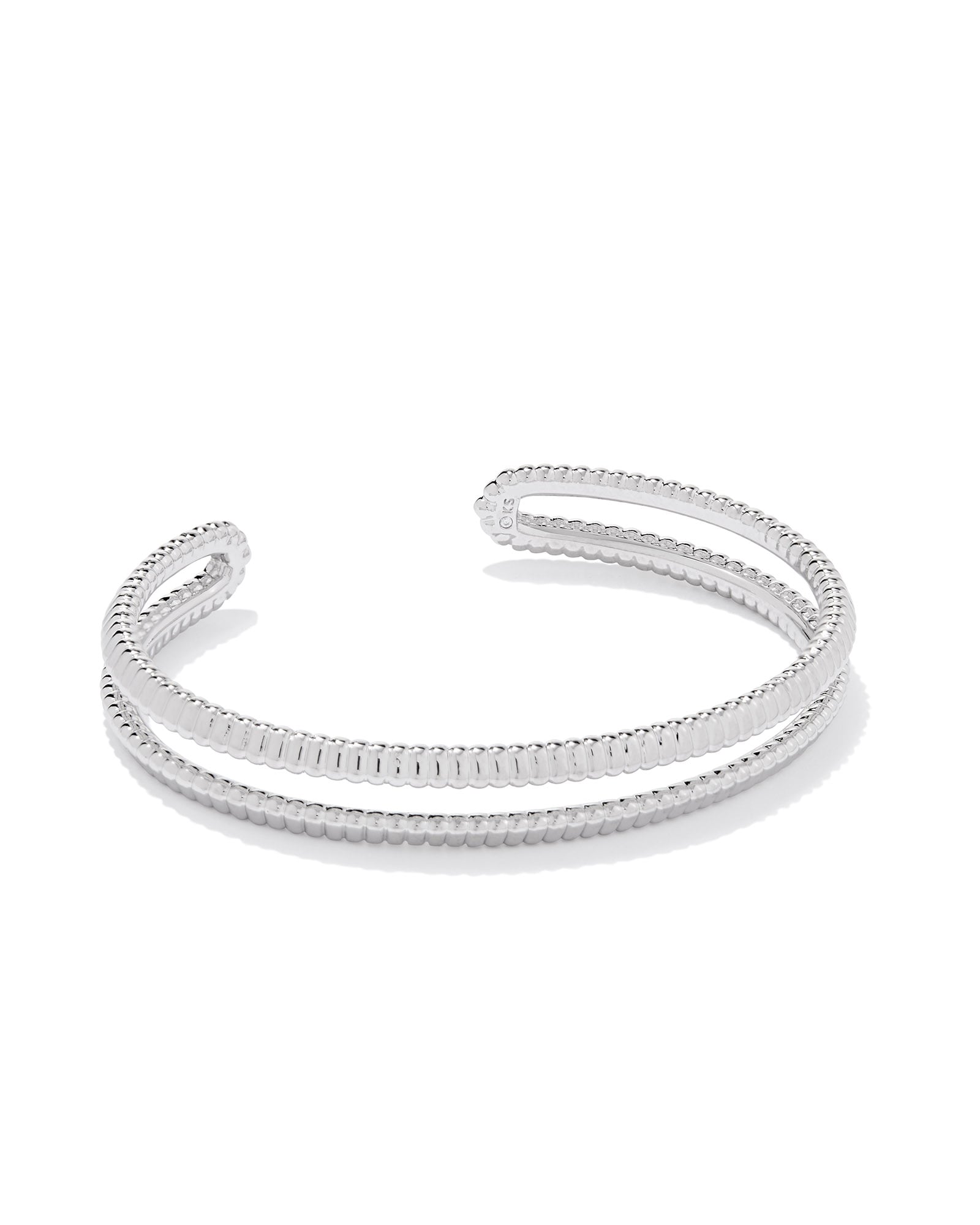 KENDRA SCOTT: RHODIUM KAIA CUFF main image 0